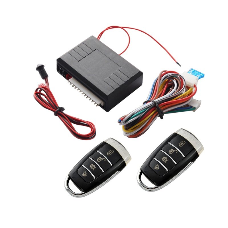 Anti-hijacking Best Remote Starter Push Button Start Stop Engine Smart Keyless Entry System Car+Alarms